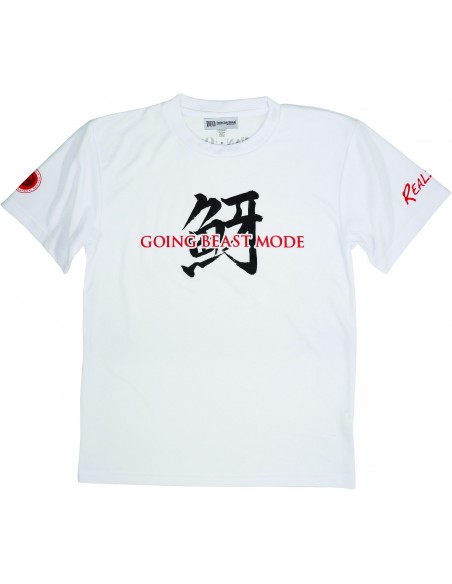 "Going Beast Mode" Dry T-Shirt White