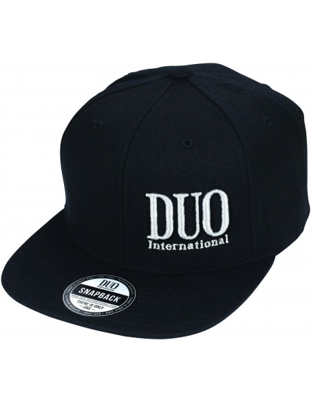 Duo Snapback Trucker Cap Black
