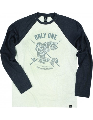 Duo Only One Shirt Langarm Dark Grey