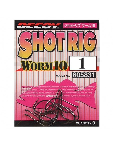 Decoy Shot Rig Worm10 Hook Nr. 1