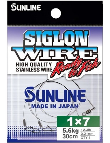 Sunline Siglon Wire Stahlvorfach 1x7 - 70cm