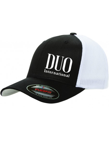 Duo Flexfit Cap Black White