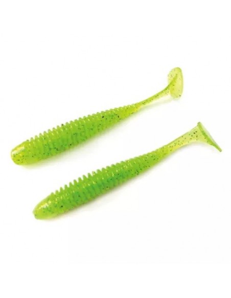 Noike Wobble Shad 3" -  Chartreuse UV