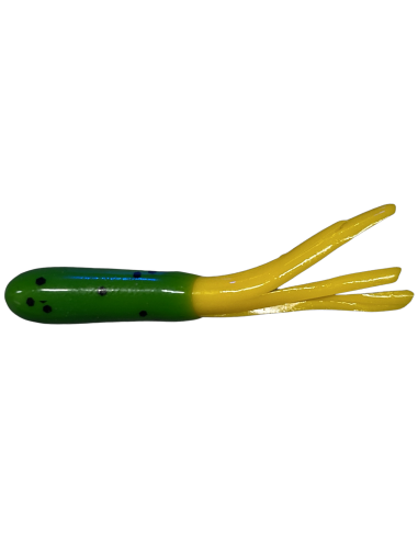 Gary Yamamoto Tube 1.75" Green/Yellow