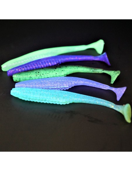 Duo Realis Versa Shad 4" Dark Motoroil UV