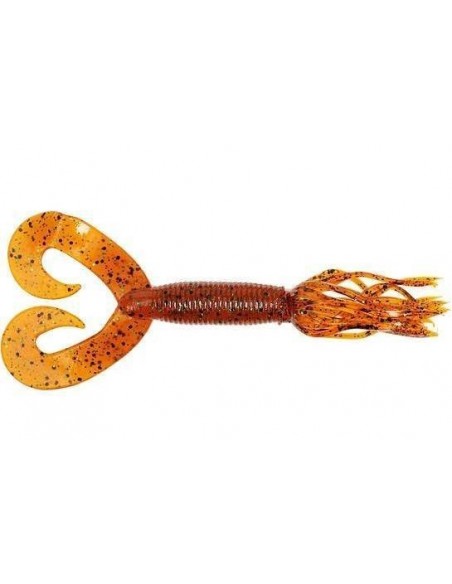 G.Y. D/T Hula Grub 5" Pumpkin Black&Green