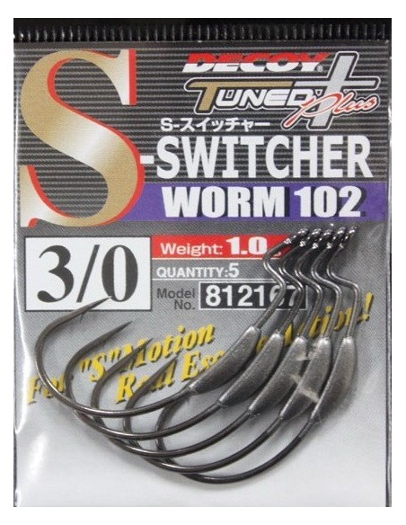 Decoy S Switcher Worm 102 / 3/0