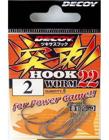 Decoy Hook Worm 22 Gr.1/0