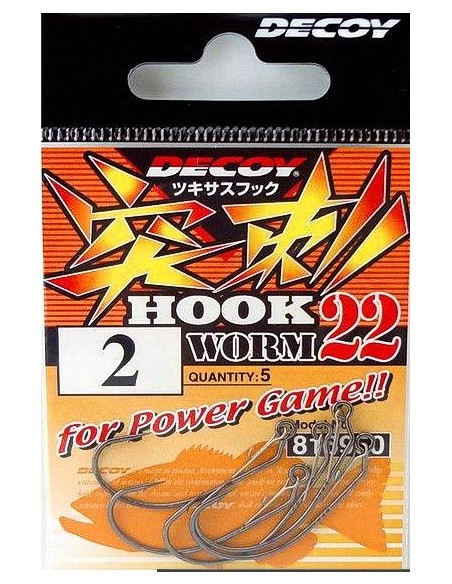 Decoy Hook Worm 22 Gr.1/0