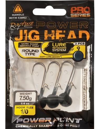 Rapture Power Round Jighead 4/0 - 10g